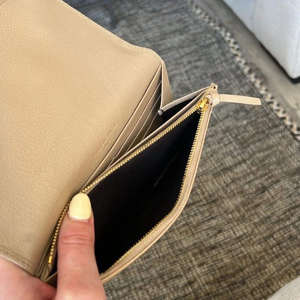 Balenciaga le city long wallet in taupe - Picture 8 of 12